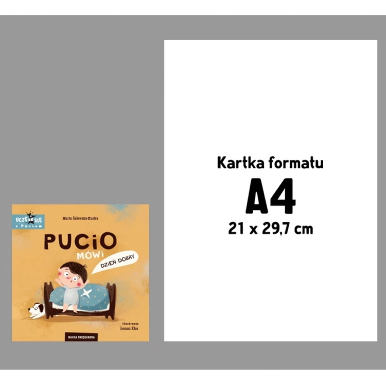 Pucio mówi dzień dobry - Wydawnictwo Nasza Księgarnia