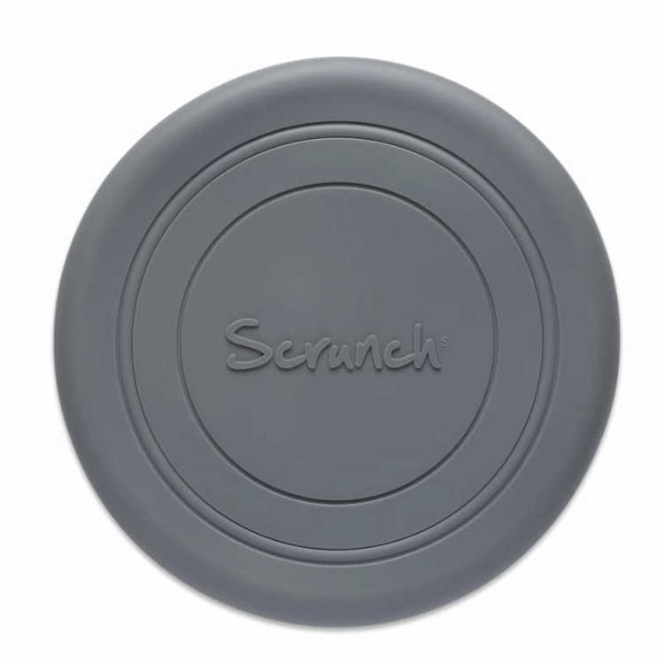 Frisbee dla Dzieci Silikonowe Scrunch Ciemny Szary