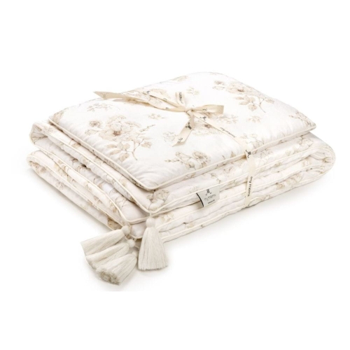 Bambusowa Pościel dla Niemowląt z Wypełnieniem Boho Flowers Produktowe — My Memi