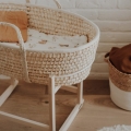 Kołyska do Kosza Mojżesza Naturalna  — Ahojbaby