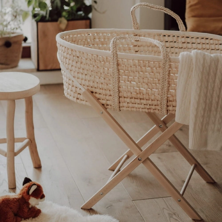 Stojak do Kosza Mojżesza Naturalny — Ahojbaby