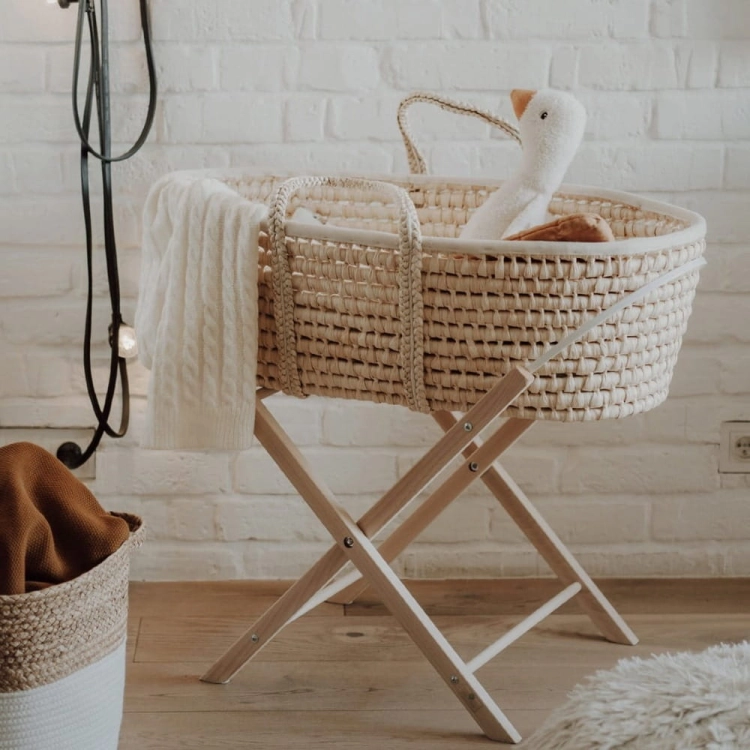 Stojak do Kosza Mojżesza Naturalny — Ahojbaby