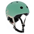 Kask Dziecięcy Scootandride na Rower Xxs-S dla Dzieci 1-5 Lat Forest