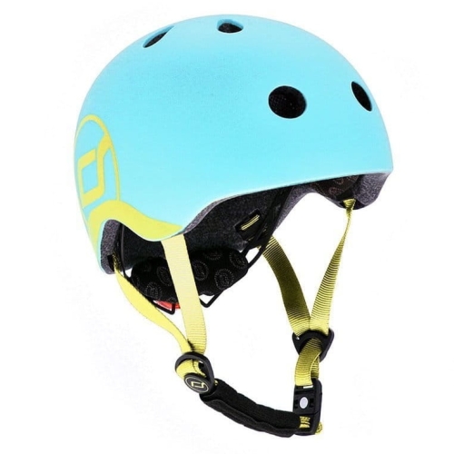 Kask Dziecięcy Scootandride na Rower sxs-S dla Dzieci 1-5 Lat Blueberry