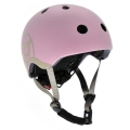 Kask Dziecięcy Scootandride na Rower xxs-S dla Dzieci 1-5 Lat Rose