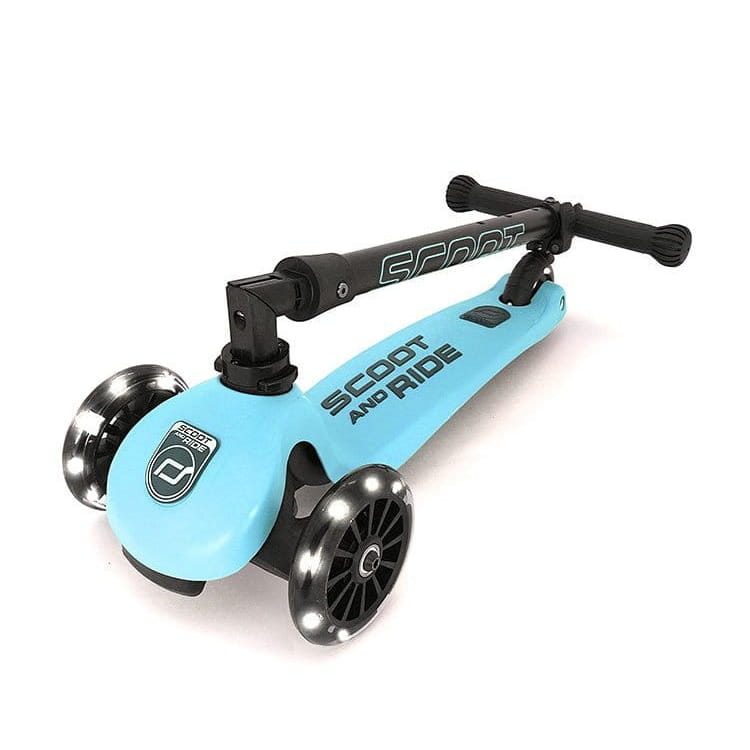 Hulajnoga Scootandride Highwaykick 3 Led ze Świecącymi Kółkami 3+ Blueberry
