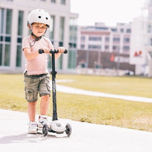 Hulajnoga Scootandride Highwaykick 3 Led ze Świecącymi Kółkami 3+ Ash