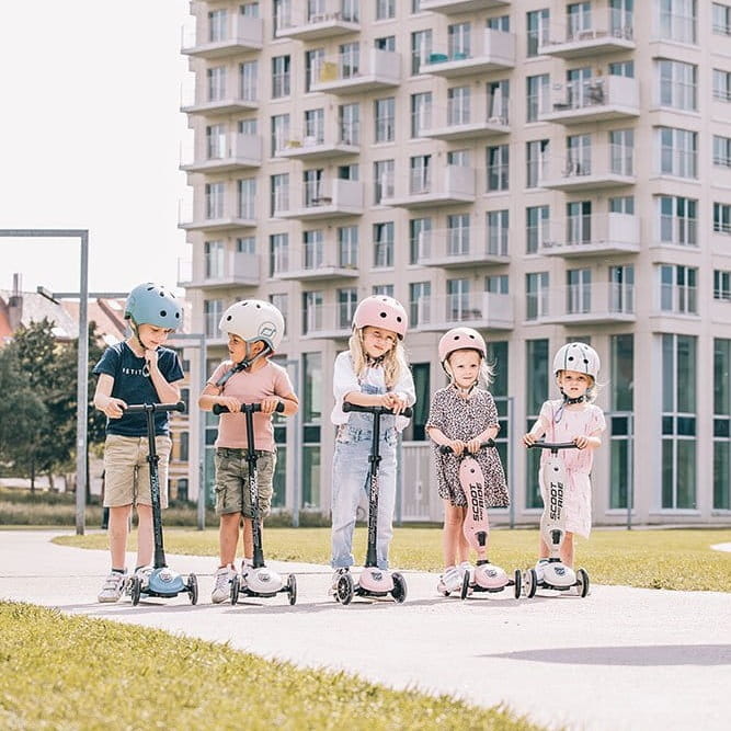 Hulajnoga Scootandride Highwaykick 3 Led ze Świecącymi Kółkami 3+ Rose