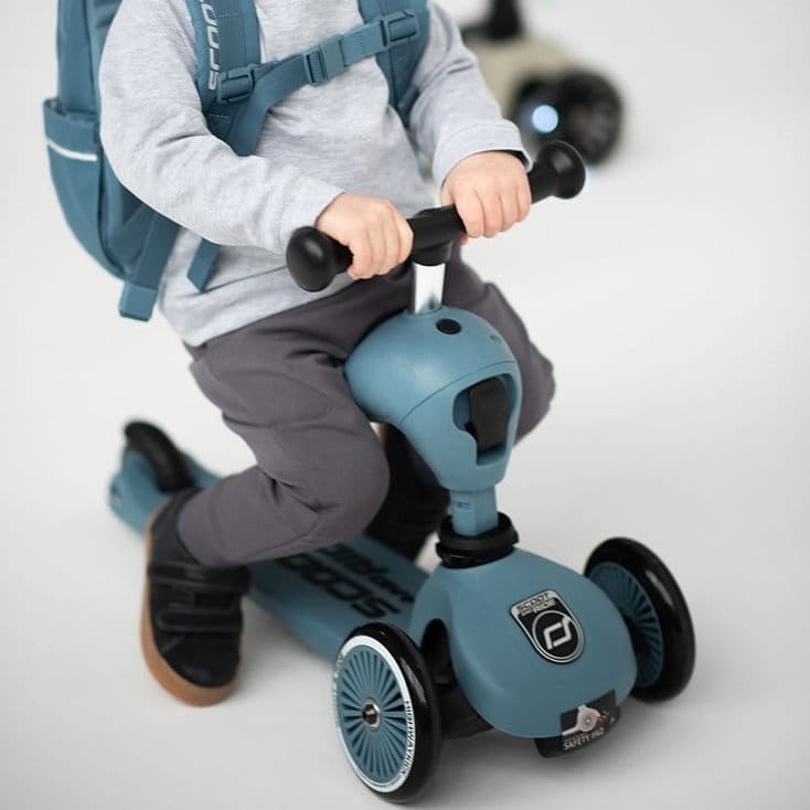 Hulajnoga i Jeździk Scootandride Highwaykick 2w1 1-5 Lat Steel