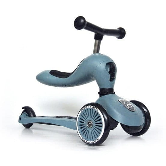 Hulajnoga i Jeździk Scootandride Highwaykick 2w1 1-5 Lat Steel