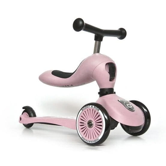 Hulajnoga i Jeździk Scootandride Highwaykick 2w1 1-5 Lat Rose