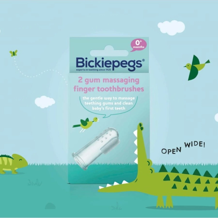 Szczoteczka na Palec Silikonowa Bickiepegs