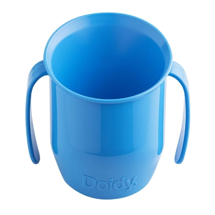Doidy Cup Kubek do Nauki Picia - Błękitny