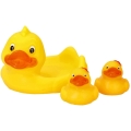 Zabawka do kąpieli Mydelniczka Kaczka 3 szt - Mom's Care