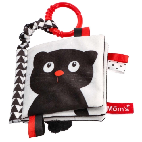 Książeczka Sensoryczna Kontrastowa Kto to? Co to? - Mom's Care