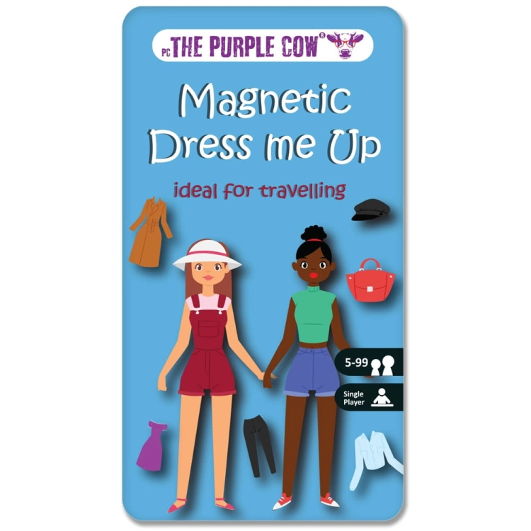 Gra Magnetyczna Ubieranki - The  Purple Cow