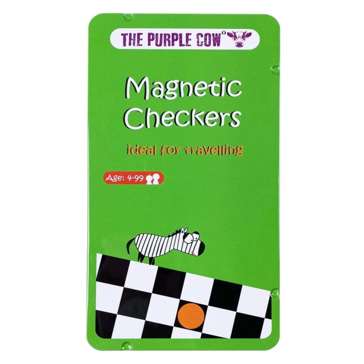 Gra Magnetyczna Warcaby - The Purple Cow