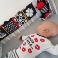 Książeczka do Łóżeczka Sensoryczna Kontrastowa - Mom's Care