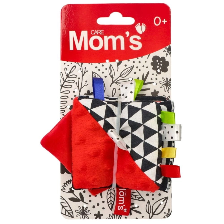 Książeczka Sensoryczna Kontrasotowa Mała Czerwona - Mom's Care
