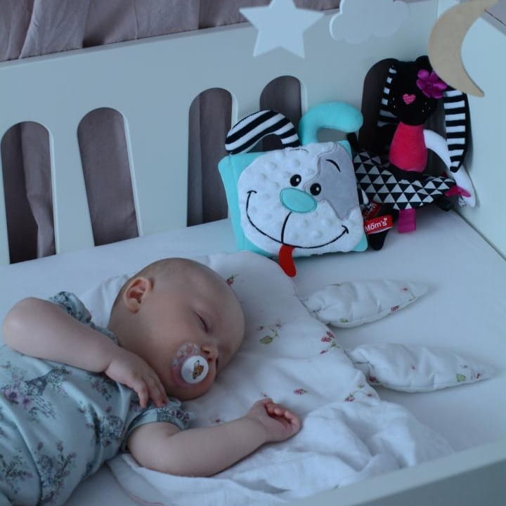 Przytulanka dla Niemowląt Króliczka Różowa - Mom's Care