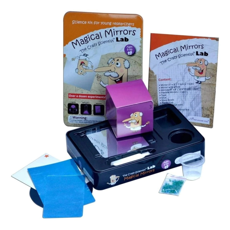 Zestaw do Robienia Eksperymentów The Purple Cow Magiczne Lustra