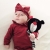 Szeleścik Sensoryczny Kontrastowy Misio Buu Czarny - Mom's Care