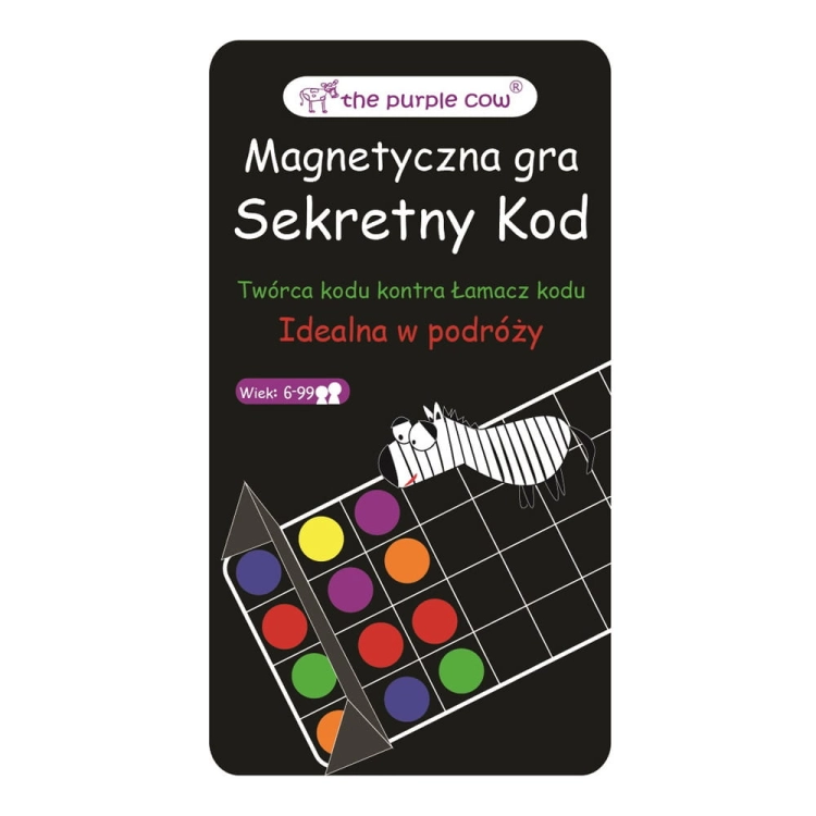 Gra Magnetyczna The Purple Cow Sekretny Kod