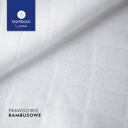 Pieluszka Bambusowa Classic Biały - Bamboo Line