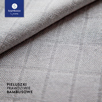 Pieluszka Bambusowa Classic Szary - Bamboo Line