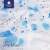 Zestaw Pieluszek Bambusowych 2szt. Sky Blue - Bamboo Line