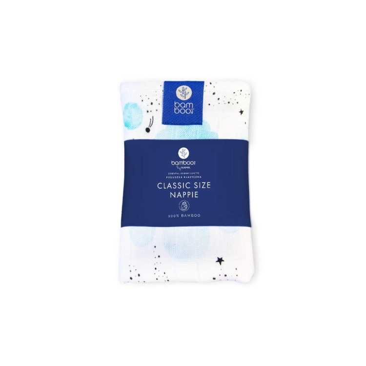 Pieluszka Bambusowa Sky Blue - Bamboo Line