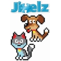 Puzzle dla Dzieci Pixelki Jixelz Zwierzęta Domowe - Fat Brain Toys