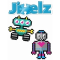 Puzzle dla Dzieci Pixelki Jixelz Roboty - Fat Brain Toys
