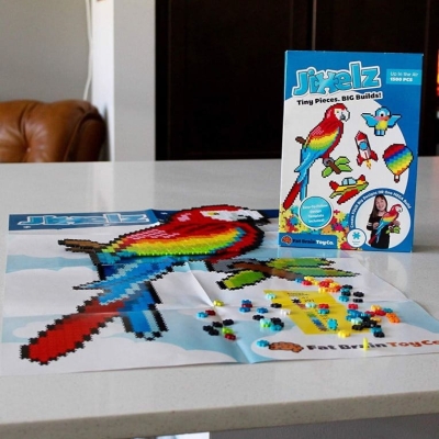Puzzle dla Dzieci Pixelki Jixelz w Powietrzu - Fat Brain Toys