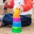Sorter Kształtów dla Dziecka Bąbelki Dimpl Wieża Fat Brain Toys