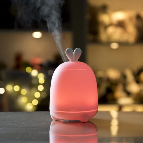 Lampka Nocna Dla Dzieci Stojąca Dyfuzor Królik Biały — Rabbit and Friends