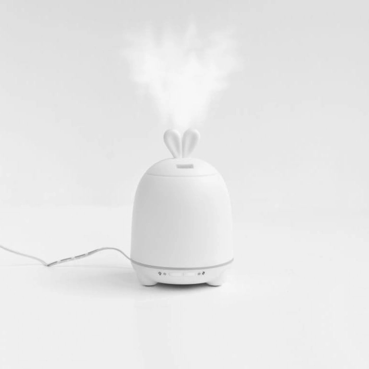 Lampka Nocna Dla Dzieci Stojąca Dyfuzor Królik Biały — Rabbit and Friends