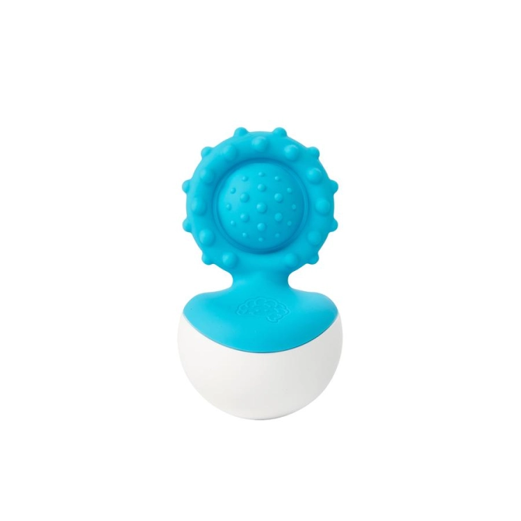 Gryzak dla Niemowlaka Dimpl Wstańka Niebieski — Fat Brain Toys