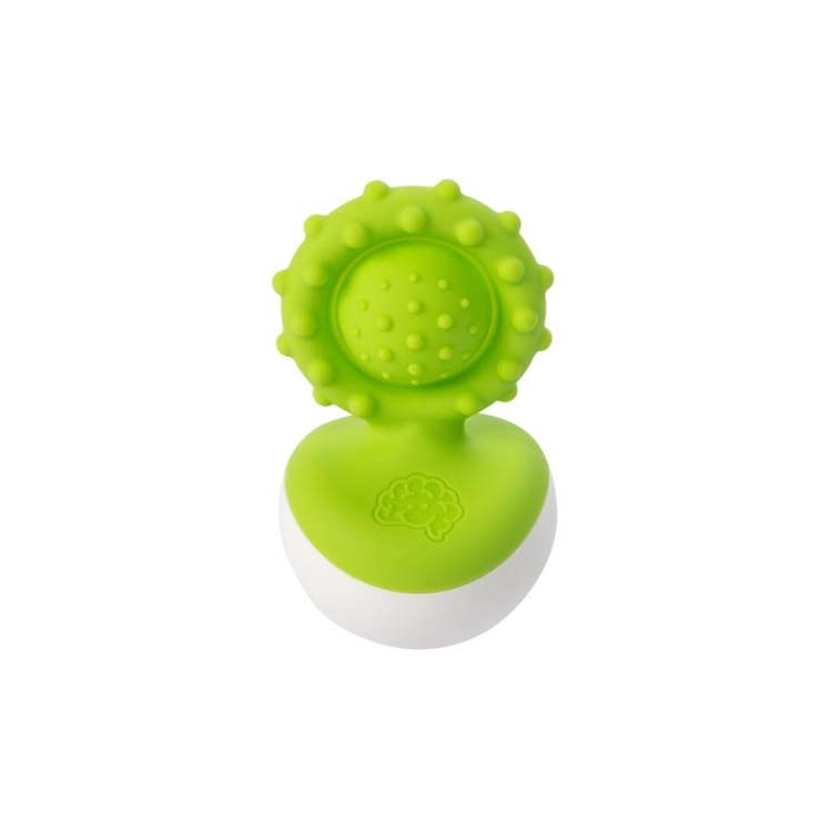 Gryzak dla Niemowlaka Dimpl Wstańka Zielony — Fat Brain Toys