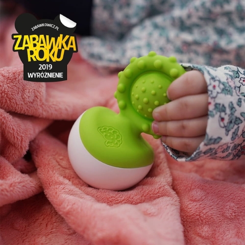 Gryzak dla Niemowlaka Dimpl Wstańka Zielony — Fat Brain Toys