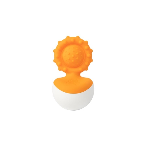Gryzak dla Niemowlaka Dimpl Wstańka Pomarańczowy — Fat Brain Toys
