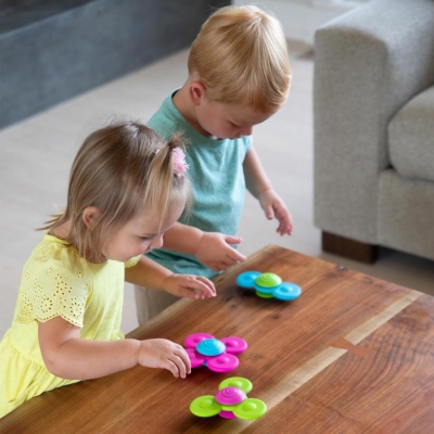 Zabawka Przyssawka dla Dzieci Wirujące Przyssawki — Fat Brain Toys
