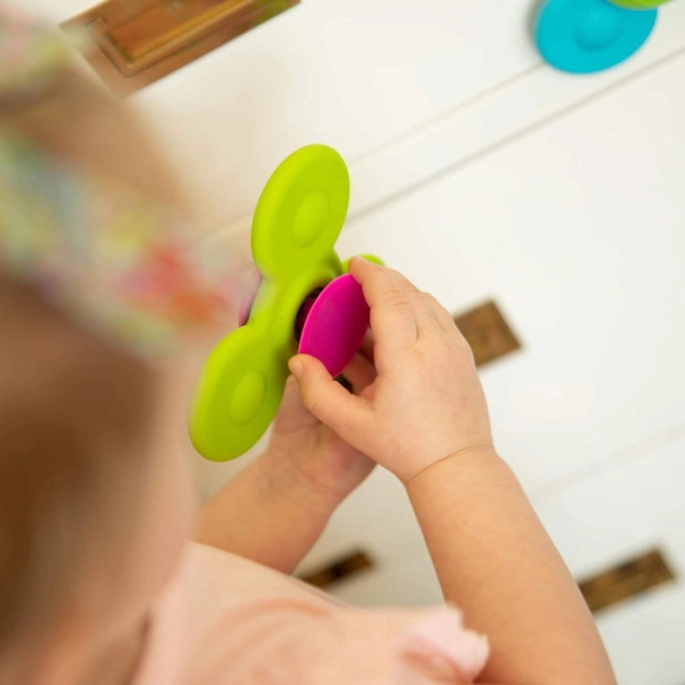 Zabawka Przyssawka dla Dzieci Wirujące Przyssawki — Fat Brain Toys