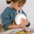Lampka Nocna Dla Dzieci Stojąca Budzik Biały Królik — Rabbit and Friends