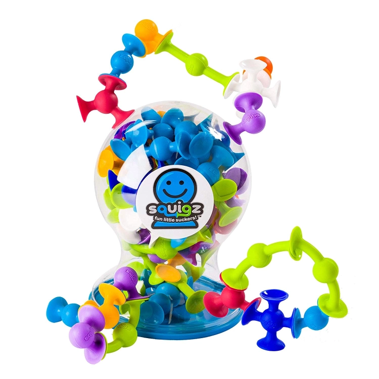 Klocki Przyssawki dla Dzieci Zestaw Delux — Fat Brain Toys