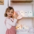 Lampka Nocna Dla Dzieci Stojąca Pozytywka Różowa — Rabbit and Friends