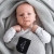 Kocyk dla Niemowlaka Bambusowy Lullalove Glamour Gray Szary