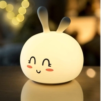 Lampka Led dla Dzieci Silikonowa Królik Słodziak / Rabbit and Friends
