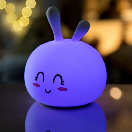 Lampka Led dla Dzieci Silikonowa Królik Słodziak — Rabbit and Friends