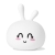 Lampka Nocna Dla Dzieci Stojąca Królik Słodziak Wyłączony — Rabbit and Friends